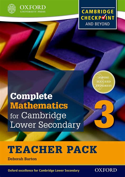 Ensure all learners succeed with differentiated questions and activities. . Complete mathematics for cambridge secondary 1 teacher pack pdf free download